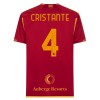 Virallinen Fanipaita AS Roma Cristante 4 Kotipelipaita 2023-24 - Miesten